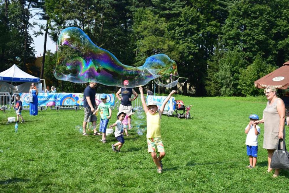 BUBBLE DAY w Żywcu - Park Miejski