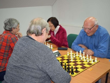 IV POWIATOWY INTEGRACYJNY TURNIEJ SZACHOWY O PUCHAR PREZESA Stowarzyszenia CROSS BESKIDEK Żywiec - zdjęcie14
