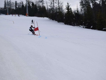 Eliminacje do Mistrzostw Polski Amatorów w narciarstwie alpejskim Zwardoń 10.01.2020 rok - zdjęcie23