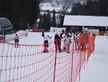 Eliminacje do Mistrzostw Polski Amatorów w narciarstwie alpejskim Zwardoń 10.01.2020 rok - zdjęcie34