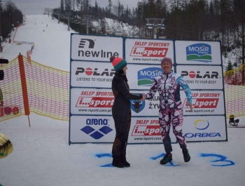 Eliminacje do Mistrzostw Polski Amatorów w narciarstwie alpejskim Zwardoń 10.01.2020 rok - zdjęcie43