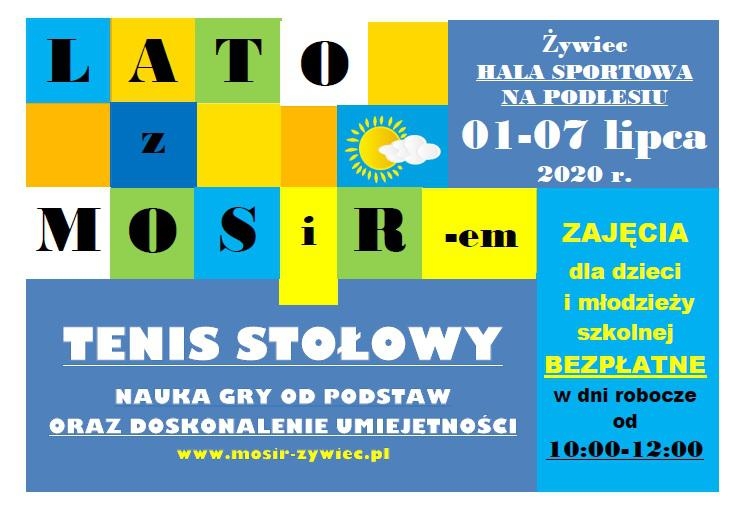 Lato z MOSiR-em - TENIS STOŁOWY